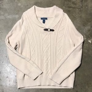 Karen Scott sweater.  Large.  100% cotton.